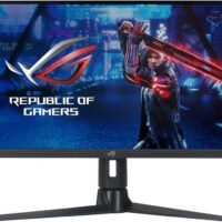 Монитор Asus 27" ROG Strix XG27AQMR черный IPS LED 16:9 HDMI матовая HAS Piv 1000:1 350cd 178гр/178гр 2560x1440 300Hz G-Sync DP 2K USB 7.31кг