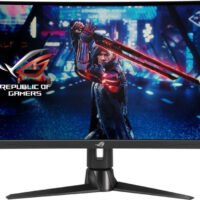 Монитор Asus 27" ROG Strix XG27AQV черный IPS LED 16:9 HDMI матовая HAS Piv 400cd 178гр/178гр 2560x1440 170Hz FreeSync Premium DP 2K 5.5кг