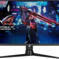 Монитор Asus 32" ROG Strix XG32AQ черный IPS LED 16:9 HDMI матовая HAS Piv 450cd 178гр/178гр 2560x1440 175Hz G-Sync FreeSync Premium Pro DP 2K USB 8.9кг