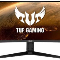 Монитор Asus 34" TUF Gaming VG34VQL1B темно-серый VA LED 1ms 21:9 HDMI M/M матовая HAS Piv 550cd 178гр/178гр 3440x1440 165Hz DP 2K USB 9.01кг