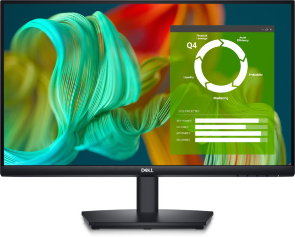 Монитор Dell 23.8" E2424HS черный VA LED 5ms 16:9 HDMI матовая HAS Piv 250cd 178гр/178гр 1920x1080 60Hz VGA DP FHD 4.53кг