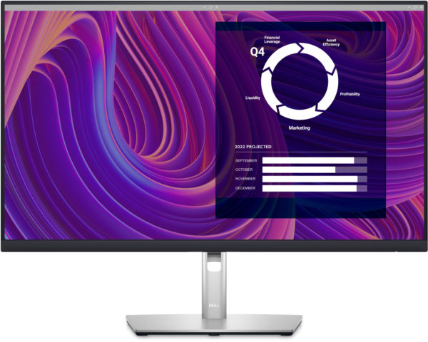 Монитор Dell 27" P2723D черный IPS LED 5ms 16:9 HDMI матовая HAS Piv 1000:1 350cd 178гр/178гр 2560x1440 60Hz DP Quad 2K (1440p) USB 6.76кг
