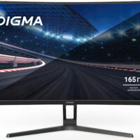 Монитор Digma 27" Overdrive 27A510F черный VA LED 1ms 16:9 HDMI M/M матовая 300cd 178гр/178гр 1920x1080 165Hz G-Sync FreeSync DP FHD 4.65кг