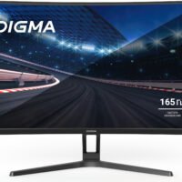 Монитор Digma 27" Overdrive 27A510Q черный VA LED 1ms 16:9 HDMI M/M матовая 300cd 178гр/178гр 2560x1440 165Hz G-Sync FreeSync DP 2K 5.8кг