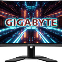 Монитор Gigabyte 27" G27QC A черный VA LED 1ms 16:9 HDMI M/M матовая HAS 250cd 178гр/178гр 2560x1440 165Hz FreeSync DP 2K USB 6.33кг