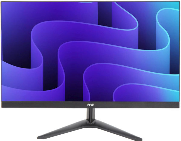 Монитор Hiper 23.8" EasyView FH2401 черный IPS LED 16:9 HDMI M/M матовая 250cd 178гр/178гр 1920x1080 75Hz FreeSync VGA FHD 2.75кг