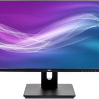Монитор Hiper 23.8" EasyView HS2401H черный IPS LED 5ms 16:9 HDMI M/M матовая HAS 250cd 178гр/178гр 1920x1080 75Hz FreeSync VGA DP FHD 4.45кг