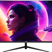 Монитор Hiper 27" Gaming PB2701 черный VA LED 1ms 16:9 HDMI M/M матовая 300cd 178гр/178гр 2560x1440 165Hz FreeSync DP Quad HD 2K (1440p) 3.6кг