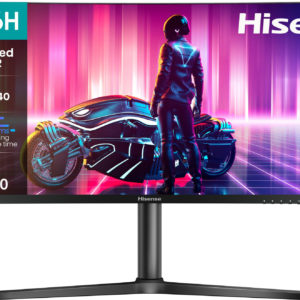 Монитор Hisense 34" 34G6H черный VA LED 21:9 HDMI HAS Piv 400cd 178гр/178гр 3440x1440 165Hz FreeSync Premium DP UW 7.6кг
