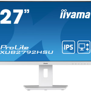 Монитор Iiyama 27" ProLite XUB2792HSU-W5 белый IPS LED 16:9 HDMI M/M матовая HAS Piv 250cd 178гр/178гр 1920x1080 75Hz VGA DP FHD USB 6.3кг