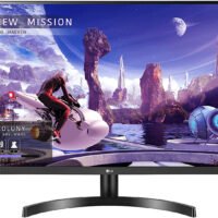 Монитор LG 27" 27QN600-B черный IPS LED 16:9 HDMI матовая 1000:1 350cd 178гр/178гр 2560x1440 75Hz DP 2K 5.7кг