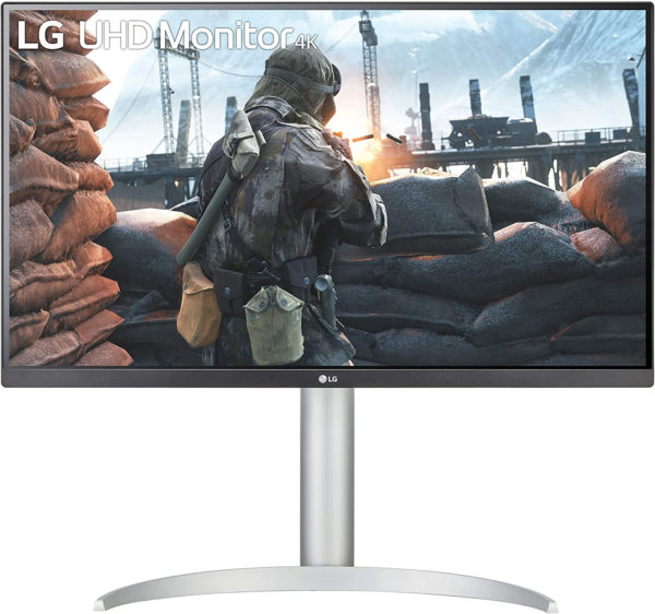 Монитор LG 27" UltraFine 27UP650-W серебристый IPS LED 16:9 HDMI матовая HAS 1200:1 400cd 178гр/178гр 3840x2160 60Hz DP 4K 5.9кг