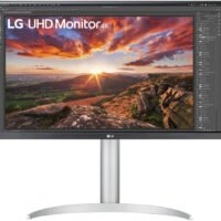 Монитор LG 27" UltraFine 27UP850N-W белый IPS LED 16:9 HDMI M/M матовая HAS Piv 400cd 178гр/178гр 3840x2160 60Hz DP 4K USB 5.9кг