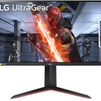 Монитор LG 27" UltraGear 27GN65R-B черный IPS 16:9 HDMI матовая HAS Piv 1000:1 300cd 178гр/178гр 1920x1080 144Hz G-Sync FreeSync Premium DP FHD 7.2кг