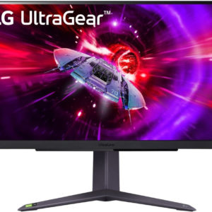 Монитор LG 27" UltraGear 27GR75Q-B черный IPS LED 16:9 HDMI матовая HAS 300cd 178гр/178гр 2560x1440 165Hz FreeSync Premium DP QHD USB 6.19кг