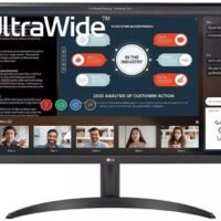 Монитор LG 34" UltraWide 34WP500-B черный IPS LED 21:9 HDMI матовая 250cd 178гр/178гр 2560x1080 75Hz FreeSync FHD 5.9кг