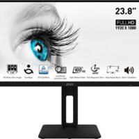 Монитор MSI 23.8" Pro MP242AP черный IPS LED 1ms 16:9 HDMI M/M HAS Piv 300cd 178гр/178гр 1920x1080 100Hz VGA DP FHD 3.3кг