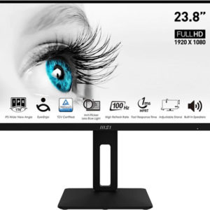Монитор MSI 23.8" Pro MP242AP черный IPS LED 1ms 16:9 HDMI M/M HAS Piv 300cd 178гр/178гр 1920x1080 100Hz VGA DP FHD 3.3кг