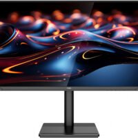 Монитор NPC 27" MD2707-K черный IPS LED 1ms 16:9 HDMI M/M матовая HAS Piv 250cd 178гр/178гр 1920x1080 240Hz G-Sync FreeSync DP FHD USB 5.5кг