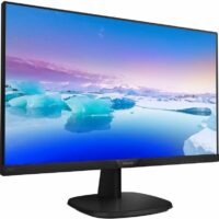 Монитор Philips 23.8" 243V7QDSB (00/01) черный IPS LED 16:9 DVI HDMI матовая 250cd 178гр/178гр 1920x1080 75Hz VGA FHD 3.5кг
