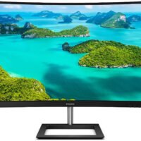 Монитор Philips 31.5" 325E1C(00/01) черный VA LED 16:9 HDMI матовая 250cd 178гр/178гр 2560x1440 75Hz FreeSync VGA DP 2K 7.34кг