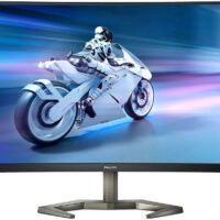 Монитор Philips 31.5" 32M1C5500VL черный VA LED 1ms 16:9 HDMI матовая 3000:1 250cd 178гр/178гр 2560x1440 144Hz DP QHD 7.83кг