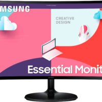 Монитор Samsung 23.8" S24C360EAI черный VA LED 16:9 HDMI матовая 250cd 178гр/178гр 1920x1080 75Hz FreeSync VGA FHD 3.1кг