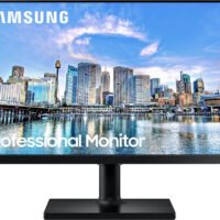 Монитор Samsung 24" F24T450FZI черный IPS LED 16:9 HDMI M/M матовая HAS Piv 1000:1 250cd 178гр/178гр 1920x1080 75Hz DP FHD USB 4кг