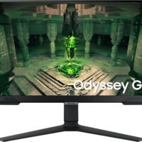 Монитор Samsung 27" Odyssey G4 S27BG400EI черный IPS LED 16:9 HDMI полуматовая HAS Piv 400cd 178гр/178гр 1920x1080 240Hz G-Sync FreeSync Premium DP FHD 5.3кг