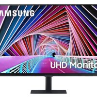Монитор Samsung 31.5" S32A700NWI черный VA LED 5ms 16:9 HDMI матовая 300cd 178гр/178гр 3840x2160 60Hz DP 4K 6.1кг (RUS)