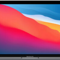 Ноутбук Apple MacBook Air A2337 M1 8 core 8Gb SSD256Gb/7 core GPU 13.3" IPS (2560x1600) macOS grey space WiFi BT Cam (MGN63HN/A)
