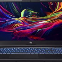 Ноутбук IRU Калибр 15ALC Core i5 12500H 16Gb SSD512Gb NVIDIA GeForce RTX 3050 4Gb 15.6" IPS FHD (1920x1080) без ОС black WiFi BT Cam 3465mAh (1930300)