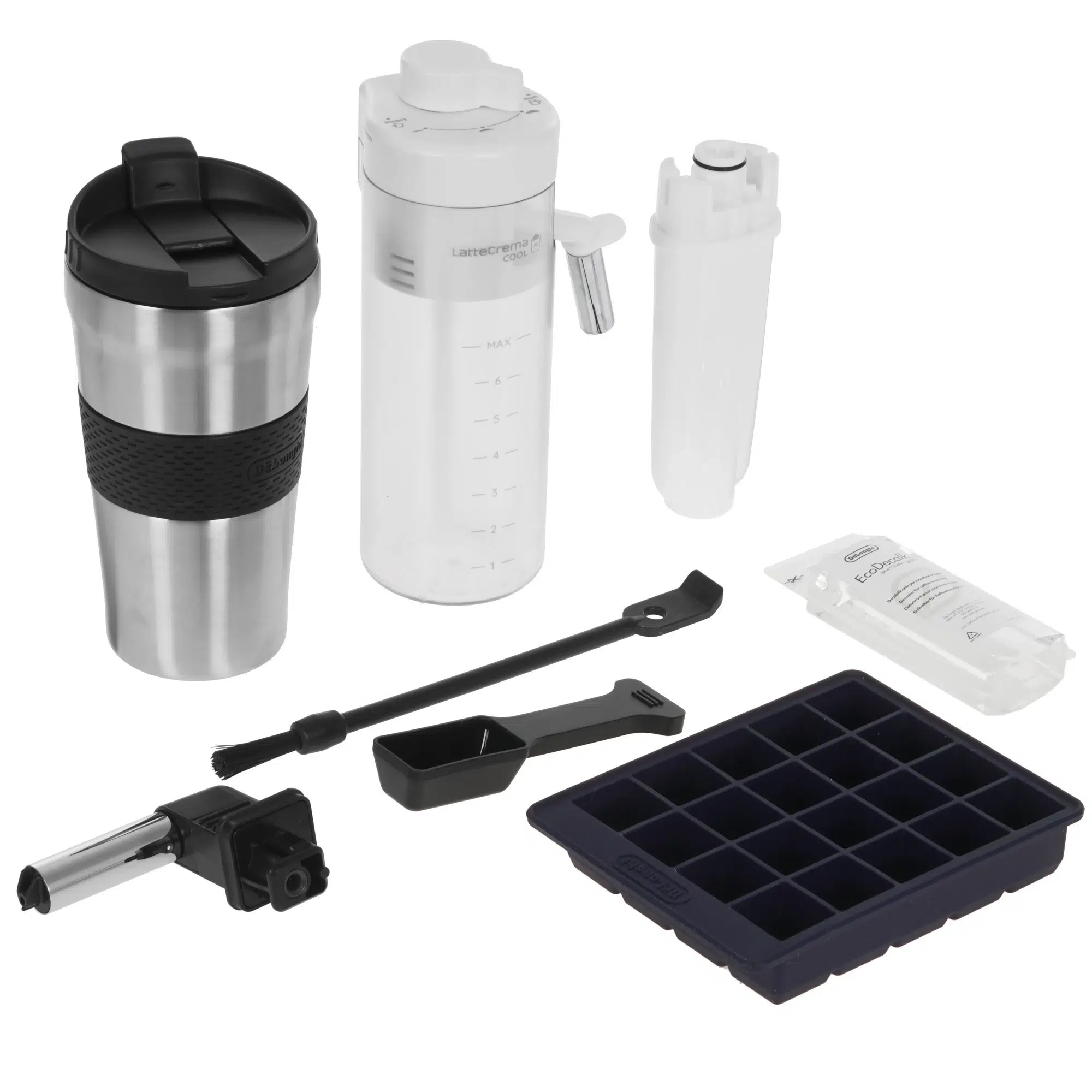 Кофемашина Delonghi ECAM450.86.T 1450Вт черный/серебристый — изображение 8