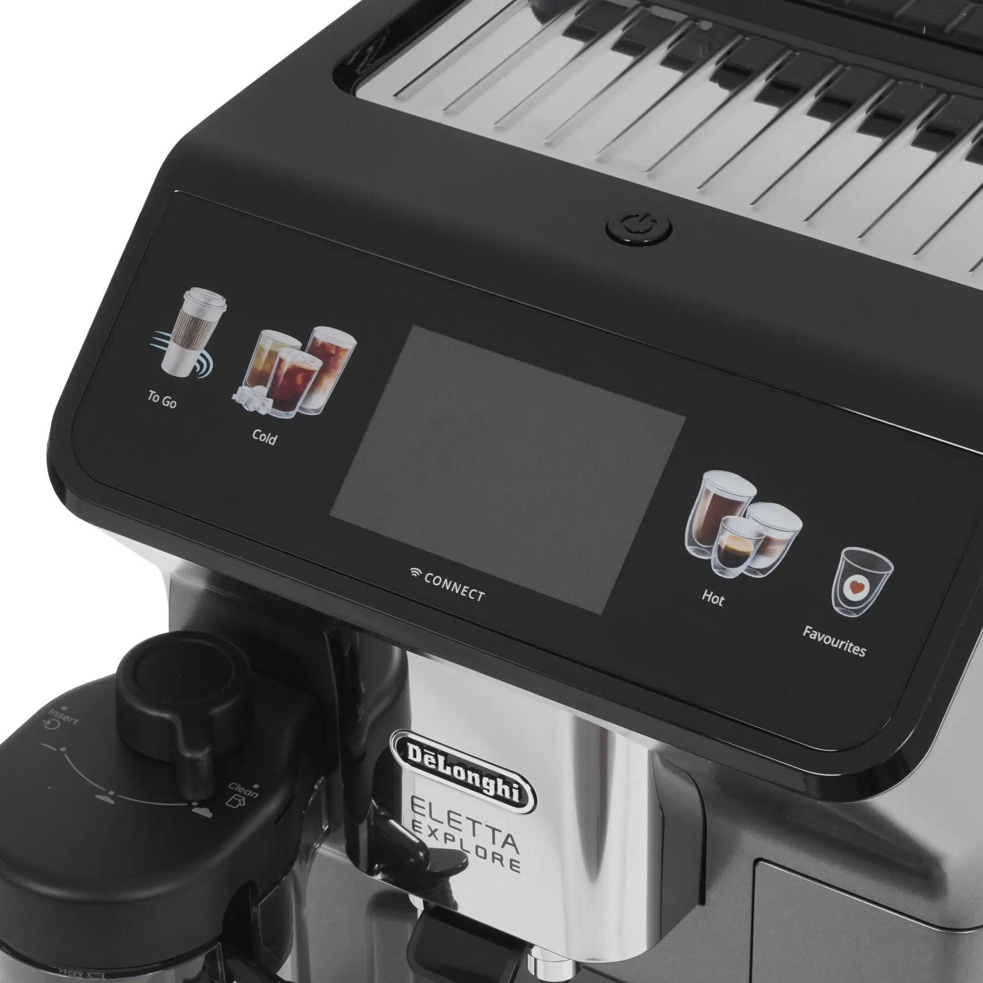 Кофемашина Delonghi ECAM450.86.T 1450Вт черный/серебристый — изображение 5