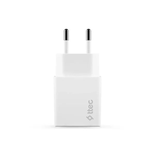 Сетевое зарядное устройство TTEC SmartCharger Travel Charger 2.1A . Цвет: белый