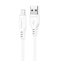 Кабель ACEFAST C3-02 USB-A to Lightning TPE charging data cable для подзарядки и передачи данных. Цвет: белый