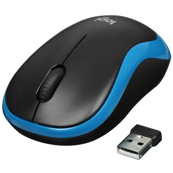 LOGITECH Мышь беспроводная M185 - синий — изображение 6