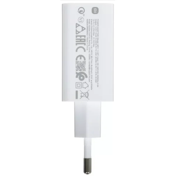 Зарядный адаптер Xiaomi 22.5W Power Adapter (Type-A) EU — изображение 5