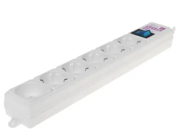 Сетевой фильтр Powercube SPG(5+1)-16B-3M-WHITE 3м (6 розеток) белый (коробка) — изображение 3