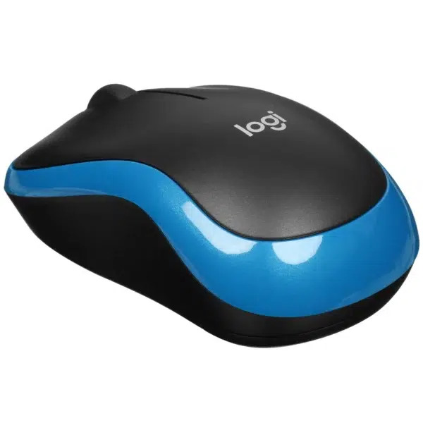 LOGITECH Мышь беспроводная M185 - синий — изображение 3