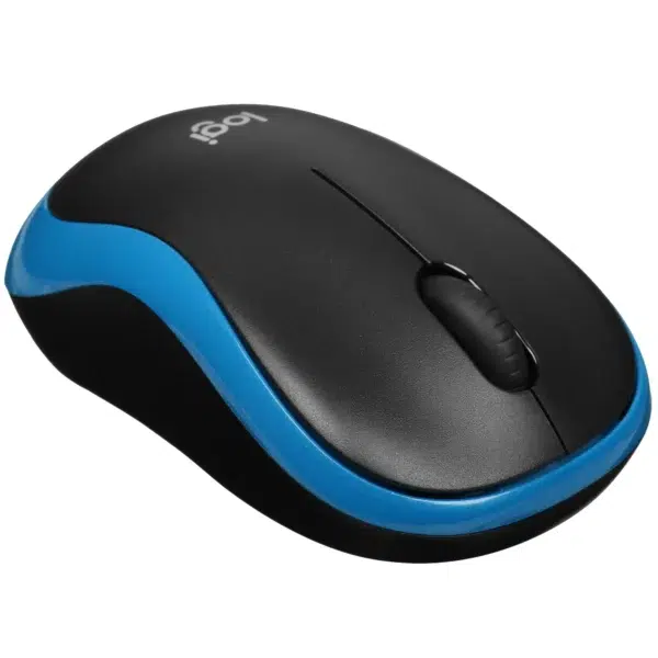 LOGITECH Мышь беспроводная M185 - синий — изображение 2