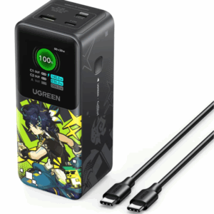 Портативный аккумулятор Ugreen Nexode Genshin Impact 20000mAh Fast Charging Power Bank 130W - Black