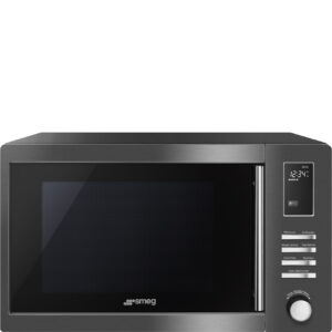 Отдельностоящая Микроволновая печь SMEG черная