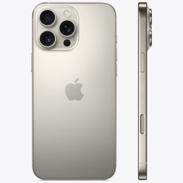 Смартфон Apple iPhone 16 Pro 256GB Natural Titanium (MYN33J/A) 1Sim — изображение 2