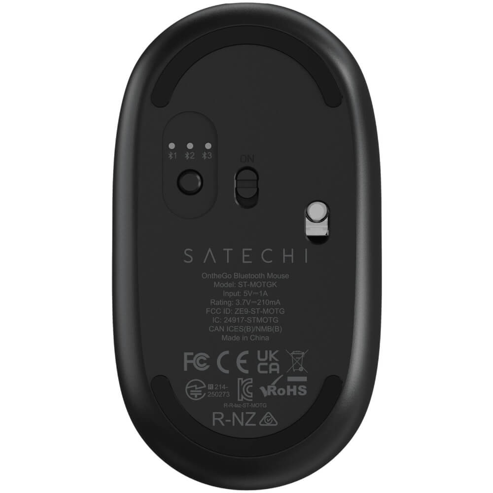 Мышка компьютерная Satechi OntheGo, черный — изображение 4