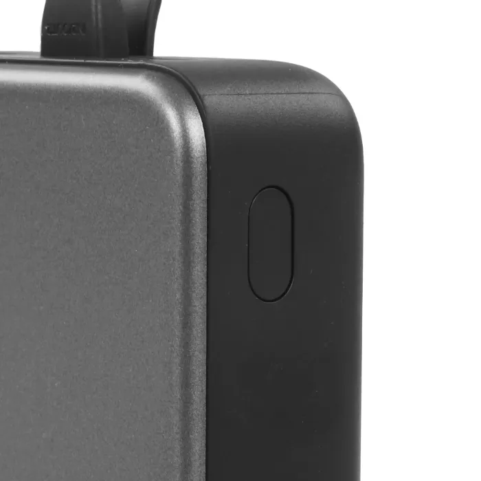 Внешний аккумулятор UGREEN PB505 (45762) 20000mAh Quick Charging Power Bank 20W Build-in USB-C Cable - Gray — изображение 5