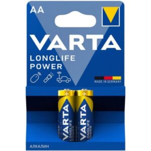 Батарейка Varta LONGLIFE LR6 AA BL2 Alkaline 1.5V (4106)