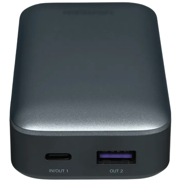 Внешний аккумулятор UGREEN PB502 (25185) 10000mAh Mini Quick Charging 30W Power Bank 30W with Digital Display - Grey — изображение 4