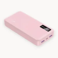 Внешний аккумулятор UGREEN PB312 (65589B) 20000mAh Two-Way Fast Charging 2*USB-A&1*USB-C 20W Power Bank - Pink