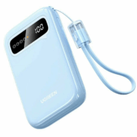 Внешний аккумулятор UGREEN CD384 (45423B) 10000mAh Mini Quick Charging 20W Power Bank - Blue